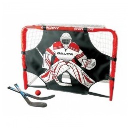 Kit mini cage de hockey Deluxe Bauer