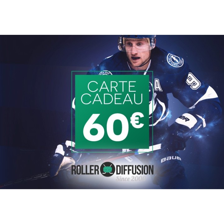 Carte cadeau 60 €