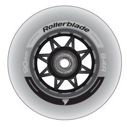 8 Roues + 8 Roulements 90MM/SG9 WHEEL/BEARING XT