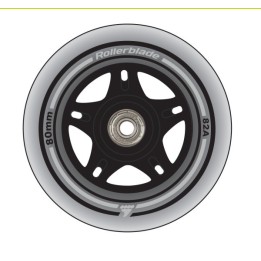 8 Roues + 8 Roulements 80MM/SG7 WHEEL/BEARING XT