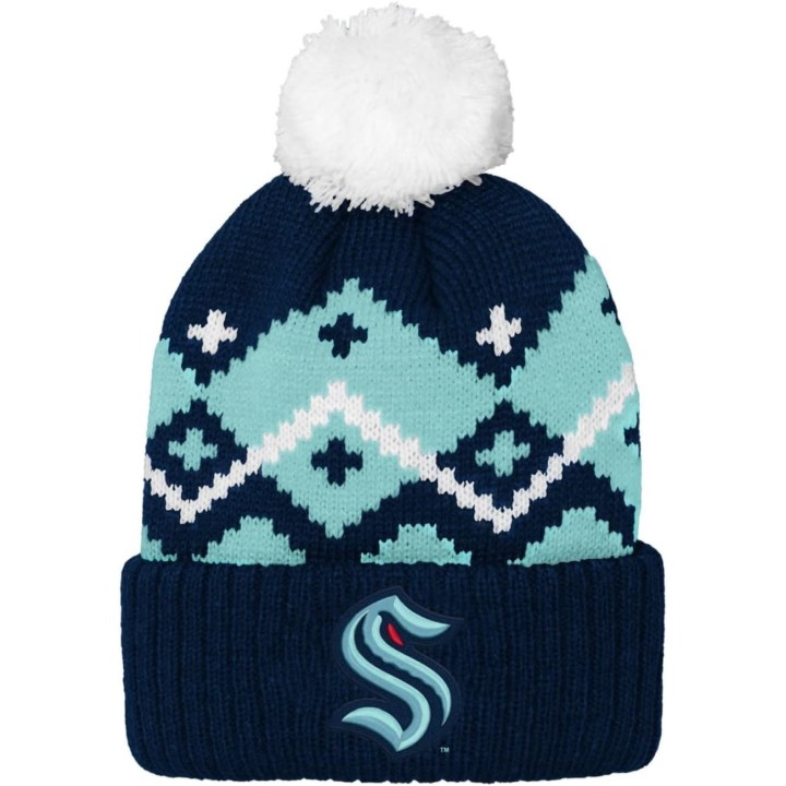 Bonnet NHL  enfant  KRAKEN  jusqu'à 12 ans