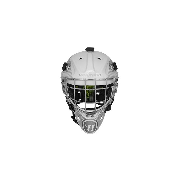 Masque de gardien Warrior F1 ENFANT Fluo / Vert / Blanc