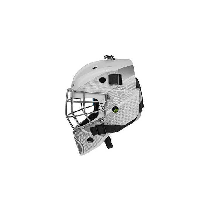 Masque de gardien Warrior F1 ENFANT Fluo / Vert / Blanc