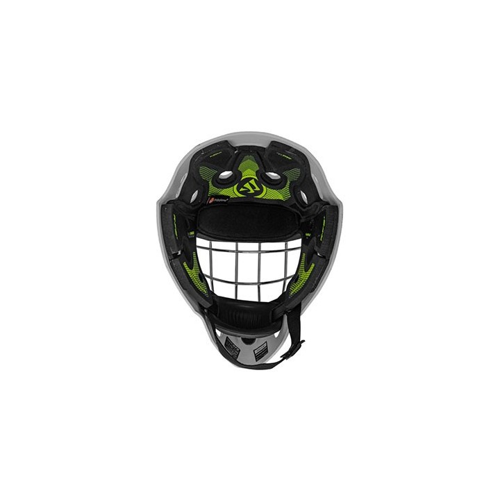 Masque de gardien Warrior F1 ENFANT Fluo / Vert / Blanc