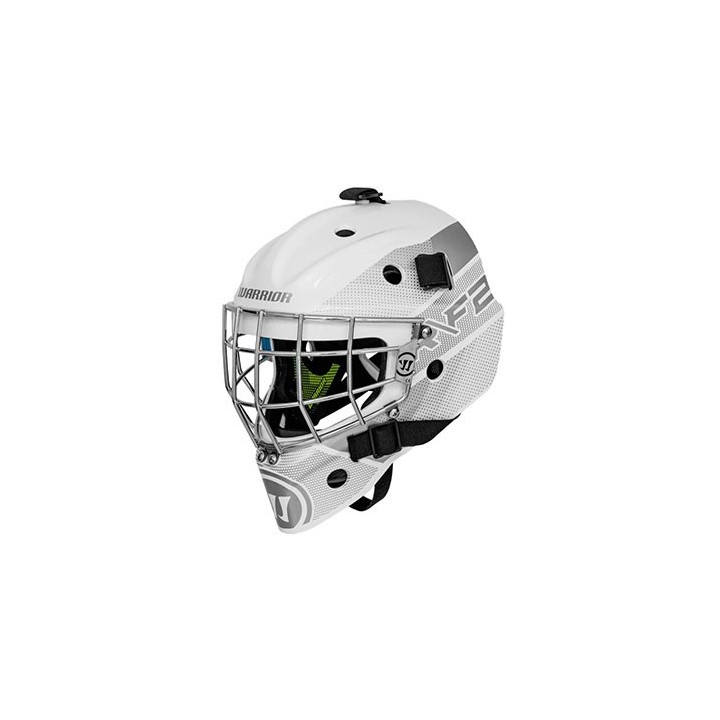 Masque de gardien Warrior F1 ENFANT Fluo / Vert / Blanc