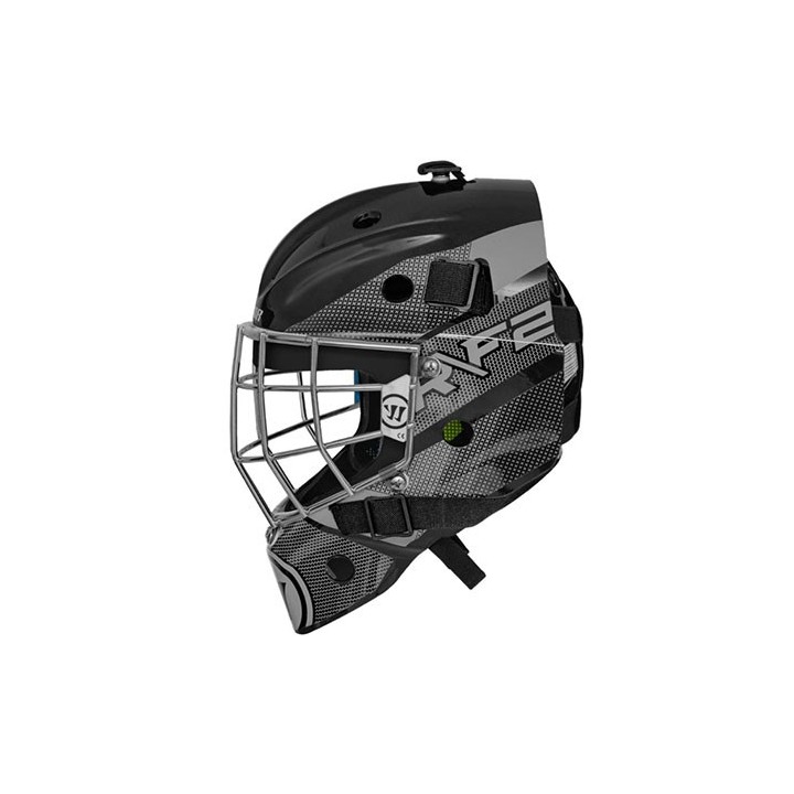 Masque de gardien Warrior F1 ENFANT Fluo / Vert / Blanc