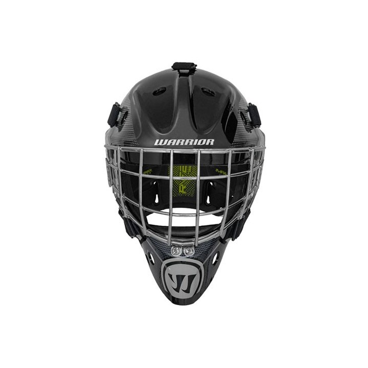 Masque de gardien Warrior F1 ENFANT Fluo / Vert / Blanc