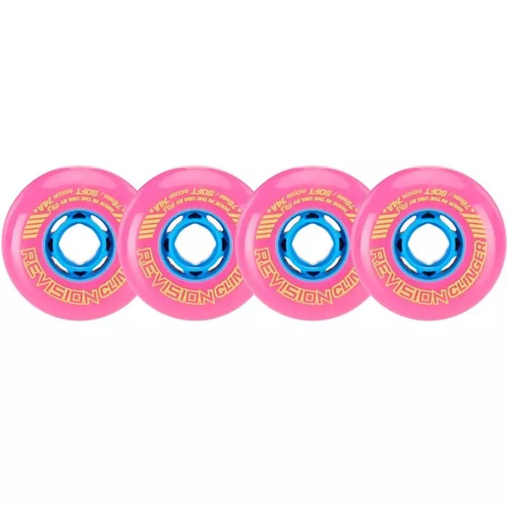 Roue Revision Clinger Soft - 74A - Pack de 4 Nouveauté 24