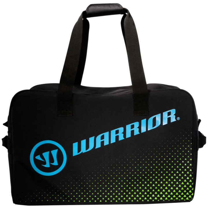 Sac de hockey Warrior Q40 Noir bleu Vert  Sans Roulettes