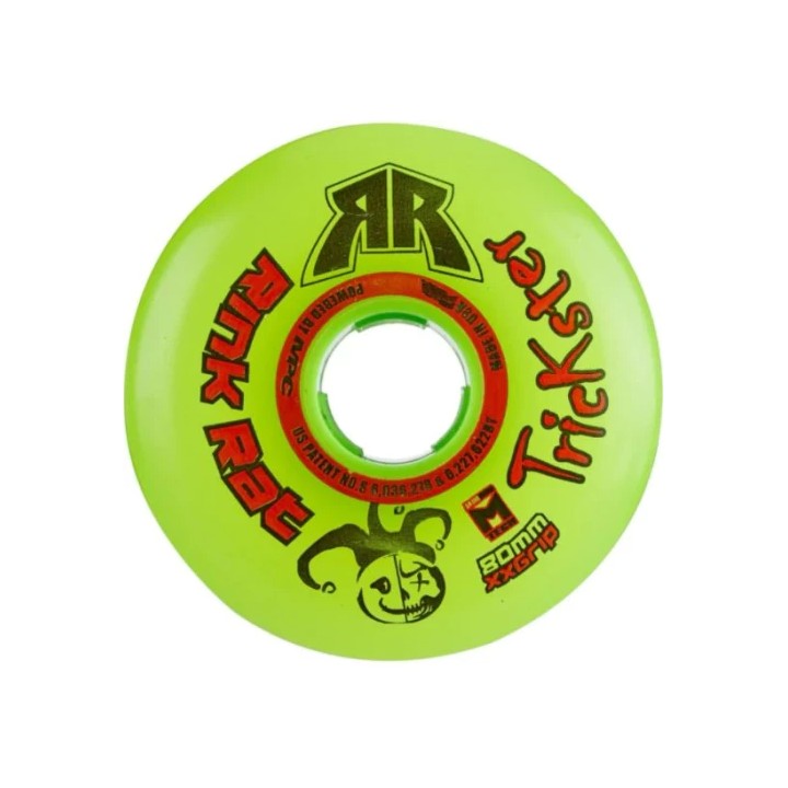 ROUES RINK RAT TRICKSTER XX - GREEN - PACK DE 4