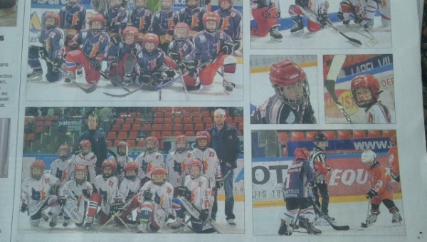 Les U7 BDL dans le journal