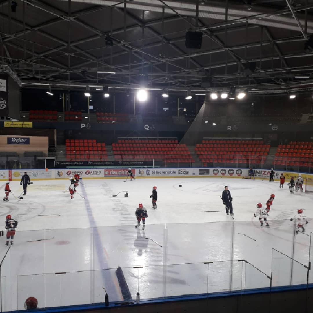 Entrainements à Pole Sud avec le Club de Vaujany