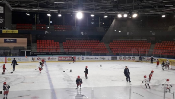 Entrainements à Pole Sud avec le Club de Vaujany