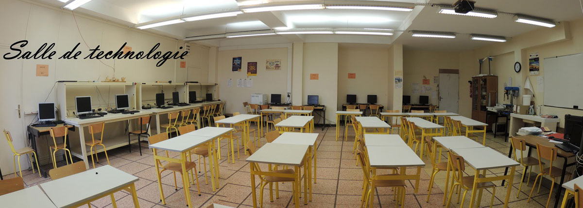 Salle de technologie